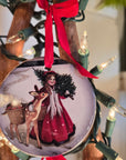 Stoneware Vintage Christmas Ornaments