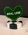 Message on a Heart Table Toppers
