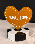 Message on a Heart Table Toppers