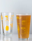 Beer Tools Pint Glasses
