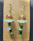Laura Thomas Earrings - "Mermaid at the Oscars"