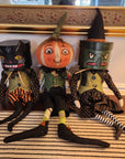 Sister Witch "Box Head" Soft Scuplture