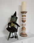 Sister Witch "Box Head" Soft Scuplture