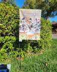 Garden Flags - Blackbirds Feast