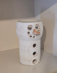 Clay Snowman Luminary