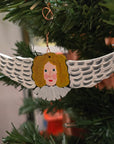 Nancy Thomas Logo Angel Ornament