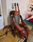 Recycled Metal Lobster Wine Cooler
