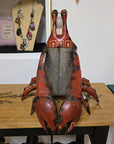 Recycled Metal Lobster Wine Cooler