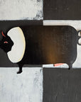 Belted Galloway Pig Wall Hanging