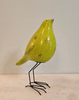 Little Birdie Statue - Perfect Avocado Green