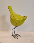Little Birdie Statue - Perfect Avocado Green