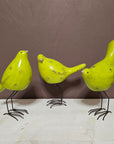 Little Birdie Statue - Perfect Avocado Green