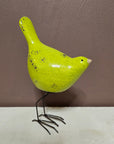Little Birdie Statue - Perfect Avocado Green