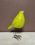 Little Birdie Statue - Perfect Avocado Green