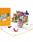 3D Pop-up Card - Flower vase (First Class Forever stamp included)
