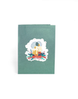 3D Pop-up Card - Christmas Lantern (First Class Forever stamp included)