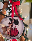 Stoneware Vintage Christmas Ornaments