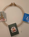 Metal Holder Wreath with Two Birds