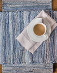 Denim Rag Placemats - Set of 2