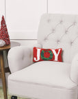C_Joy Wreath Throw Pillow