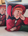 NANCY THOMAS PILLOWS - The Rose (16x16 Microsuede)-DISCONTINUED