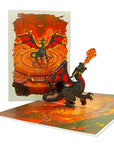 3D Pop-up Card - Dragon (First Class Forever stamp included)