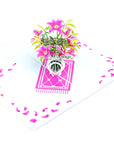 3D Pop-up Card - Lily Vase (First Class Forever stamp included)