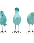 Little Birdie Statue - Perfect Avocado Green