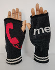 Hand Warmer Fingerless Gloves - Call Me