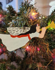 Nancy Thomas Mini Trumpet Angel Ornament