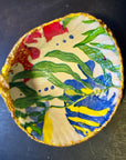 Shell Trinket Dish "Scuba Diving"