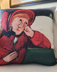 NANCY THOMAS PILLOWS - The Rose (16x16 Microsuede)-DISCONTINUED