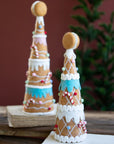 C_ Felt Gingerbread Christmas Tree (2 sizes)