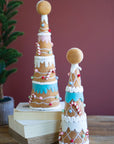 C_ Felt Gingerbread Christmas Tree (2 sizes)