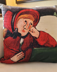 NANCY THOMAS PILLOWS - The Rose (16x16 Microsuede)-DISCONTINUED