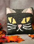 Scare Cat Throw Pillow