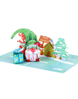 3D Pop-up Card - Gnome (First Class Forever stamp included)