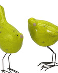 Little Birdie Statue - Perfect Avocado Green