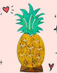 Pineapple Standing Metal Table Topper