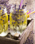 Lavender Love - Northwoods Handcrafted Cocktail or Mocktail: 16 oz - Glass Jar
