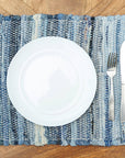 Denim Rag Placemats - Set of 2