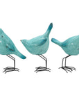 Little Birdie Statue - Fresh Cream White