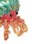Hermit Crab Glitter Ornament