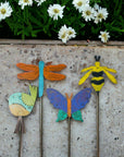 Garden Creatures Plant Stake - Choose between 4 different critters.