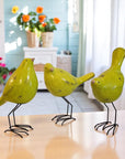 Little Birdie Statue - Perfect Avocado Green
