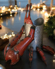 Recycled Metal Lobster Wine Cooler