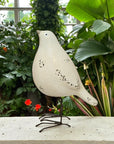 Little Birdie Statue - Fresh Cream White