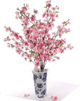 Dark Pink Japanese Cherry Blossoms