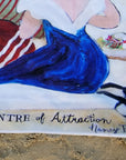King Size Plush Beach Towels - CENTER of ATTRACTION