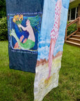 King Size Plush Beach Towels - MERMAID